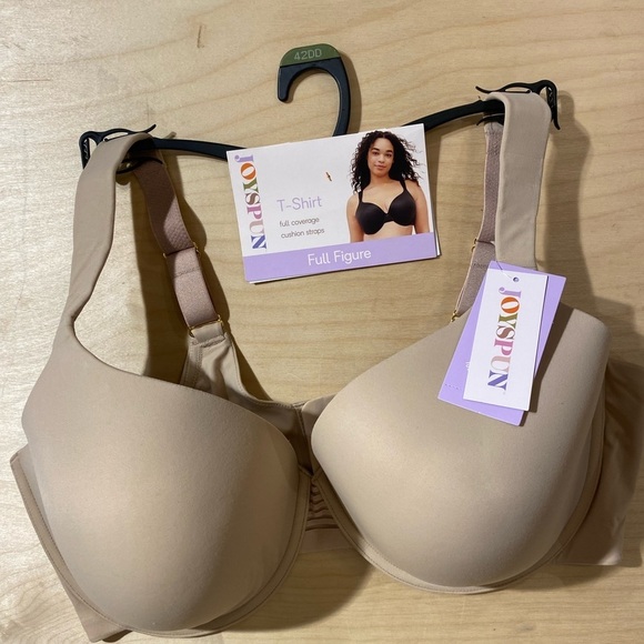 Joyspun Full Figure Modern T-Shirt Bra 42 DD (IZ) - Picture 4 of 11